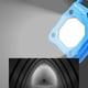 thumbnail image 3 of USB trabajo LED COB llavero linterna doble fuente de luz luz 6 modos azul Hugtrwg Para estrenar, 3 of 6