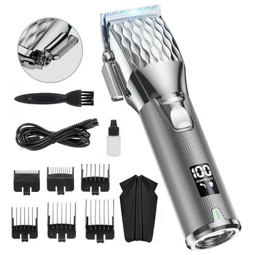 NEXPURE Hair Clippers for Men Professional - Cordless Barber Clippers for Hair Cutting & Grooming Rechargeable Beard Trimmer