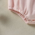 thumbnail image 4 of Zanarzt Infant Girl Romper Jumpsuit Summer Infant Girl Sleeveless Romper Birthday Outfit Cute Girl Summer Clothes Pink,12-18 Months, 4 of 7
