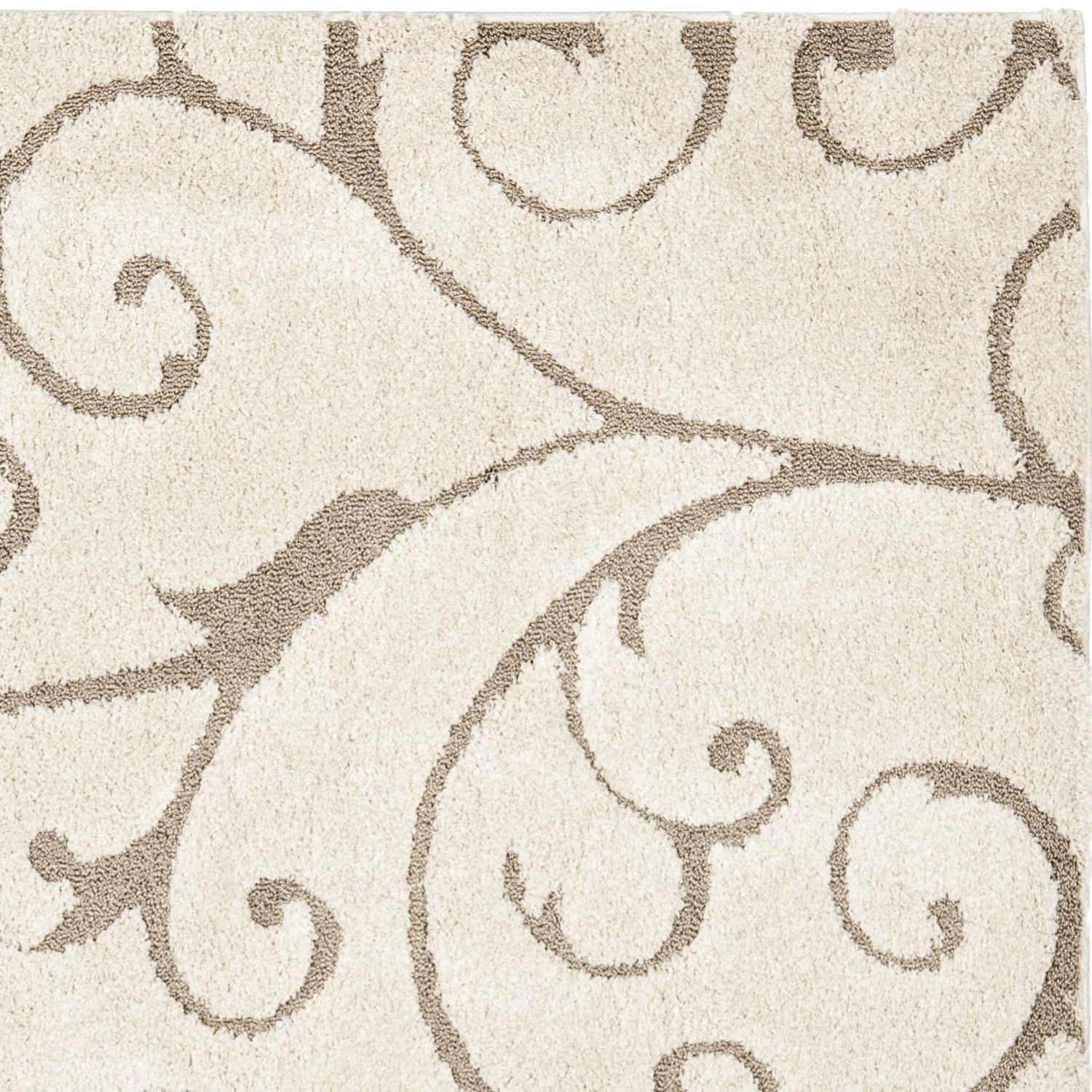 SAFAVIEH Florida Douglas Tapis Vignes Florales Shag