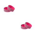 thumbnail image 2 of Yuarrent 2X bandas reflectantes brazo cinturón brazalete led correa elástica reflector noche correr jogging ciclismo rosa / 5 cm Rosa/5CM 2Conjunto, 2 of 6