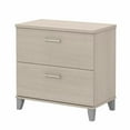 thumbnail image 2 of Home Square 2 Piece Engineered Wood Lateral Filing Cabinet Set in Sand Oak, 2 of 8