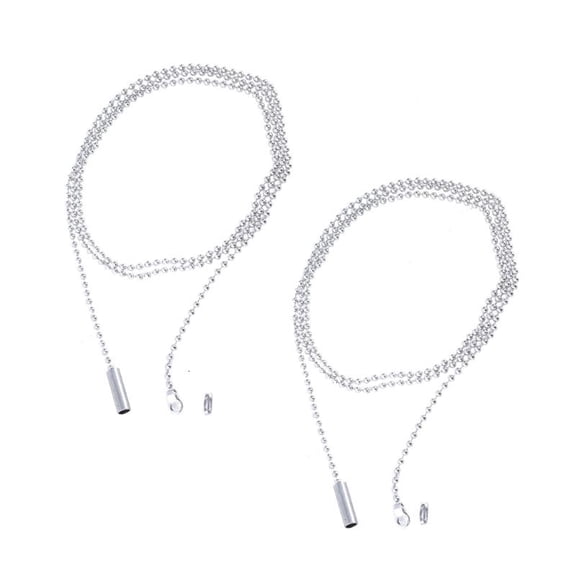 PatungKu 2 Pack Ceiling Fan Pull Chain Extension 1 Meter Length Perfect for Various Uses