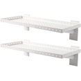 thumbnail image 1 of Slatwall Shelves Inch  Slatwall Accessories for Retail  Garage  Home Storage  Heavy Duty Slat Wall Hanging Shelf, 1 of 2