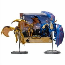 World Of Warcraft 7 Inch Static Figure 2-Pack - Bronze Proto Drake & Blue Highland Drake