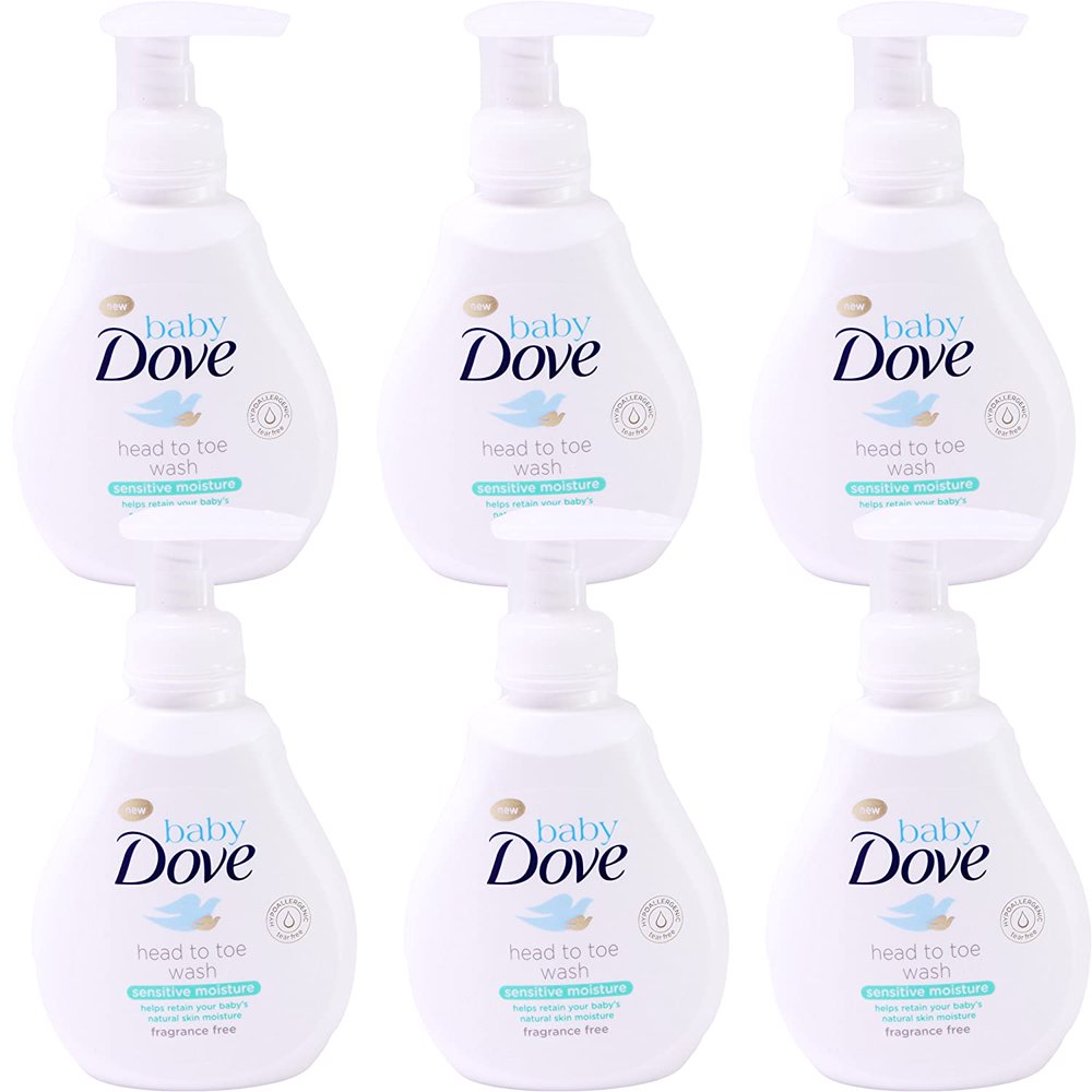 Baby Dove Head to Toe Wash, Sensitive Moisture, 6.76 Ounce
