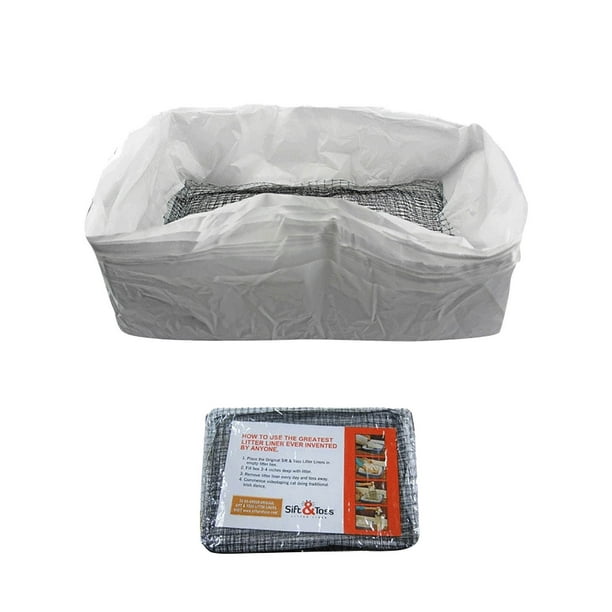 onlyliua para Interior/Exterior Bolsa de Basura para Herramientas, Filtro para Caja de Arena, Pala Perezosa, Bolsa de Basura, Bolsa de Filtro para Caja de Arena, Bolsa de Plástico Desechable Engrosad