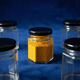 thumbnail image 3 of 6 Mini Frascos de Vidrio Hexagonal 85 ml para Especias con Tapa Negra Hermética, 3 of 5