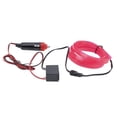 thumbnail image 4 of 3Meters Car Interior Lighting Auto LED Strip Cigar Lighter Driving Wire Tube Neon Light for Universal, 4 of 7
