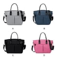 thumbnail image 2 of Wosthever Bolsas de almuerzo con aislamiento OxfordCloth para mujeres con capacidad de almacenamiento y bolsa de almacenamiento con estilo azul, 2 of 6