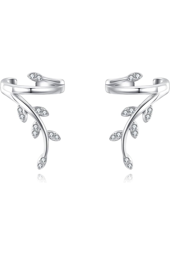 Celtic Knot/Celtic Knot/Bat/Filigree Viking Earrings 925 Sterling Silver Non Piercing Ear Cuff Earrings Cool Earring Cuff for Women Men