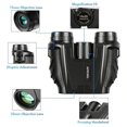 thumbnail image 2 of Wosthever Binoculares con HD 10X25 con prisma BAK4, telescopio Binocular portátil de visión diurna/nocturna para deportes al aire Escalada, 2 of 6
