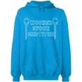 thumbnail image 2 of OXI Hoodie Sweatshirt - Wooden Spoon Survivor, Basic Casual Hoodie for Men's and Women Fleece Hoodie Long Sleeve - Sapphire X-Large, 2 of 3
