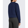 thumbnail image 6 of G4Free Flurrylux Women's Cropped Crewneck Sweatshirts Fleece Lined Loose Fit Pullover Fall Clothes Casual Tops, 6 of 7