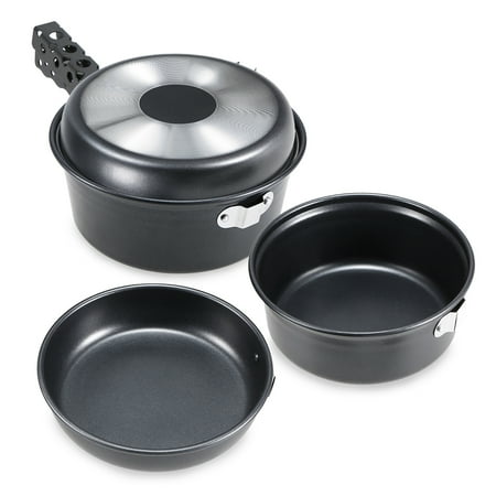 1 5l Outdoor Cook Pot Cooking Equipment Tools Portable Hiking 1 5l Outdoor Cook Pot Cooking Equipment Tools Portable Hiking Camping Picnic Backng Mountaineering Cookware
