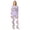 Women, variant on Family Halloween Pajama Set Long Sleeve Crew Neck, Soft Halloween Family Pajamas with Cute Ghost Candy Print, Adorable Matching Halloween Pajamas Sleepwear