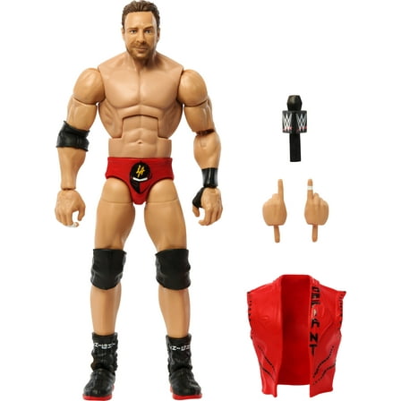 WWE Elite LA Knight Action Figure, 6-inch Collectible Superstar with Articulation & Accessories