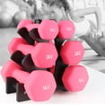 thumbnail image 4 of Outstanding Dumbbell Rack Weight Stand Holder, PP 3 Tier 20kg Bearing Eas Assembl for Home Gm, Weight Rack, Weight Holder, Dumbbell Holder, dghvn9w6z8 to enhance your experience, 4 of 5