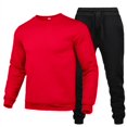 thumbnail image 3 of Chándal con capucha y pantalones deportivos para hombre, conjunto deportivo informal de 2 piezas, ropa de calle de polar, novedad de 2024, 3 of 5