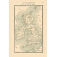 thumbnail image 2 of Alden 18x24 Gold Ornate Wood Framed with Double Matting Museum Art Print Titled - British Isles - Alden 1886, 2 of 4