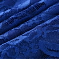 thumbnail image 2 of MYG Robe Courte en Dentelle pour Femmes Grande Taille Col Rond Soirée Cocktail M-5TG, 2 of 9