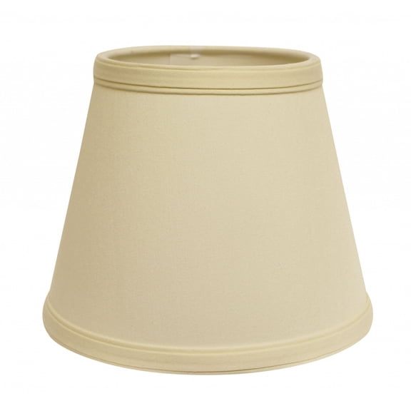 19" Ivory Empire Slanted No Slub Lampshade