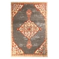 thumbnail image 1 of Furnish My Place Indoor Distressed Bohemian Rug with Jute Backing - 7 ft. 8 in. x 11 ft., Dark Grey, Persian, Area Rug for Living Room, Bedroom, Hallway, 1 of 7