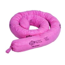 Pig Absorb Sock,Chem/Hazmat,10ft L,PK2 HA1010