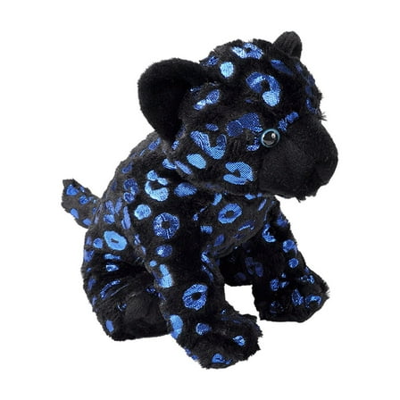 Wild Republic Foilkins Panther Stuffed Animal, 12 Inches