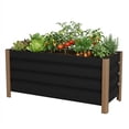 thumbnail image 1 of Premium Aluminum Raised Garden Bed, 18" Deep Planter Box with Drainage Holes, Outdoor Planter Rust-Resistant Lightweight, Rounded Edges, 1 of 6