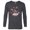 Charcoal Heather, variant on Marvel Avengers Red and Gray Stylized Cute New Year 2024 - Long Sleeve T-Shirt for Men - Customized-White