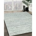 thumbnail image 2 of Ahgly Company Indoor Round Contemporary Dark Gray Abstract Area Rugs, 3' Round, 2 of 6