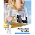 thumbnail image 6 of W & O Handheld Semiconductor Cooling Fan, Rechargeable Portable Mini Fan with Cooling Plate, USB-C Personal Fan for Travel & Outdoor Use, 6 of 7