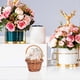 thumbnail image 2 of 6pcs Miniature Woven Baskets Mini Handles Containers Planter Photography Props, 2 of 4