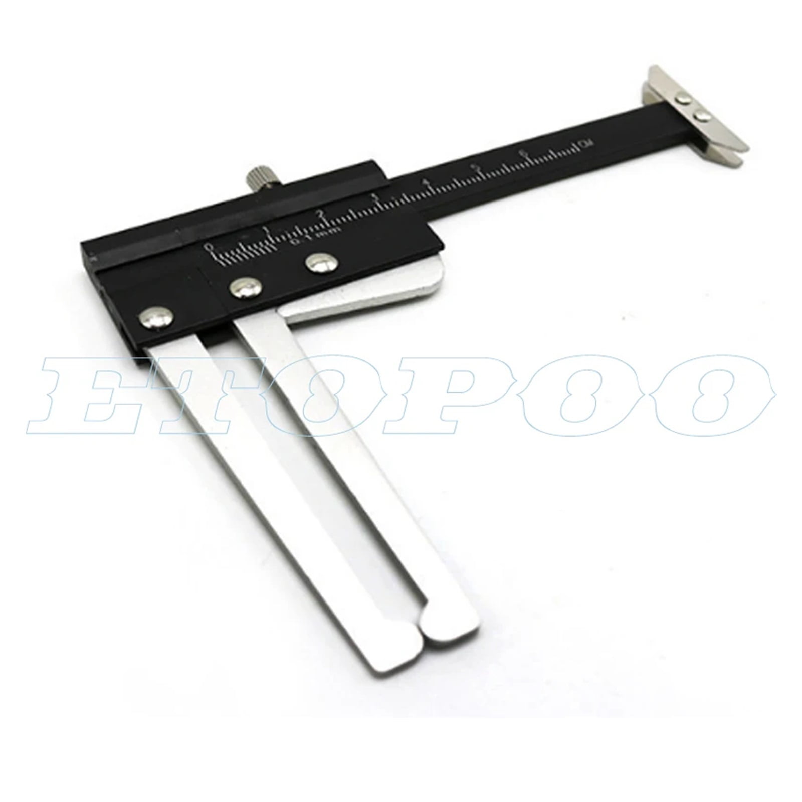 0-60mm Stainless Steel Digital Brake Disc Vernier Caliper Electronic Brake Caliper Disk Caliper Tyre Thickness Gauge Ruler ,Easy to Use