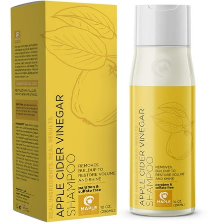 Raw Apple Cider Vinegar Shampoo For Hair Growth Natural Keratin