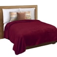 thumbnail image 1 of Cobertor Ligero Matrimonial Elefantito Color Vino Liso Ultrasuave, 1 of 7