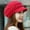 Red, variant on Tejiojio Fall Clearance Womens Warm Windproof Crochet Skullies Knitted Woolly Hat Winter Cap