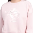 thumbnail image 3 of Women's Starter Pink Ottawa Senators Boxy Cropped Sweatshirt, 3 of 3
