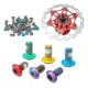 thumbnail image 3 of M5 Bike Disc Brake Rotor Fastening Screw 12pcs Road Bike Fastening Screw Banmo, 3 of 5