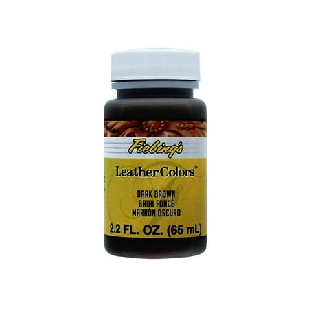 UPC: 0025784520285 | Fiebings Leather Dye 2.2oz Dark Brown