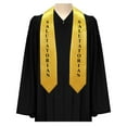 thumbnail image 2 of Endea Graduation Gold Salutatorian Graduation Stole/Sash with Classic Tips, 2 of 6