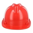 thumbnail image 1 of Abs Safety Helmet Construction Site Helmet Engineering Construction V-Type red, 1 of 9