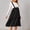 Black, variant on pstuiky Maternity Dress Summer Solid Color Drop Shoulder Mid-Length Dress Casual Slim Fit Sleeveless Sundress Pregnancy Clothes