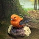 thumbnail image 4 of Estatua de pájaro en miniatura Artificial, artesanía de resina, decoración de jardín de hadas en miniatura para patio, césped, decoración 1 piezas un Macarena Figuras de pájaros en miniatura, 4 of 8