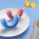 thumbnail image 5 of Kid's Electric Toothbrush Silicone Papanicolaou Training U-shaped Teeth Brush, 5 of 5