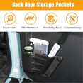thumbnail image 3 of Door Storage Pockets for 2021-2024, Door Side Organizer Storage Expansion Accessories Rear Door, 3 of 5