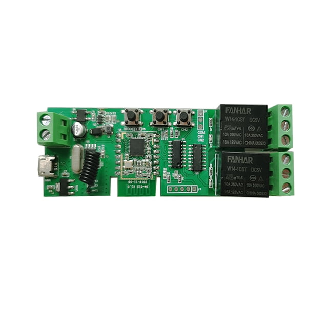 Tuya & eWeLink 2CH USB DC5V/7-24V WiFi Switch Wireless Relay Module Timing Function Remote Switch