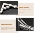 thumbnail image 3 of MasteelfCA 2pcs Wall Mounted Shelf Bracket Heavy Duty Support Bracket Triangle Bracket, 3 of 8