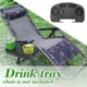 thumbnail image 1 of Silla de salón, silla de almuerzo, bandeja reclinable de campo verde, bandeja para bebidas, bandeja portátil, accesorios para sillas, 1 of 5